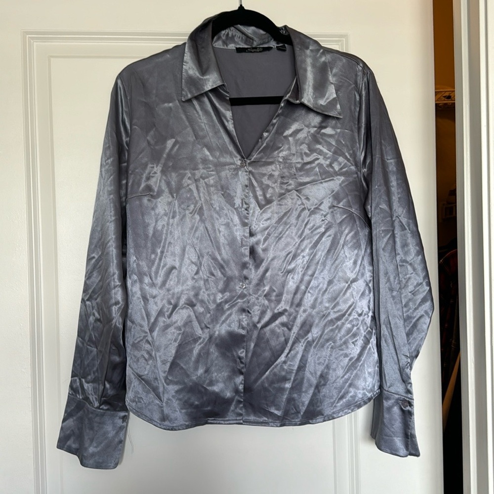 Chrome Button-down🤍